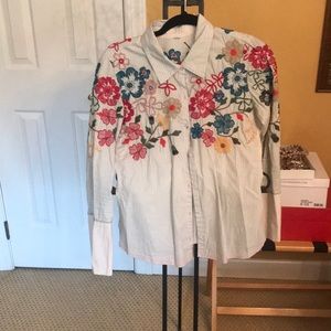 Embroidered blouse